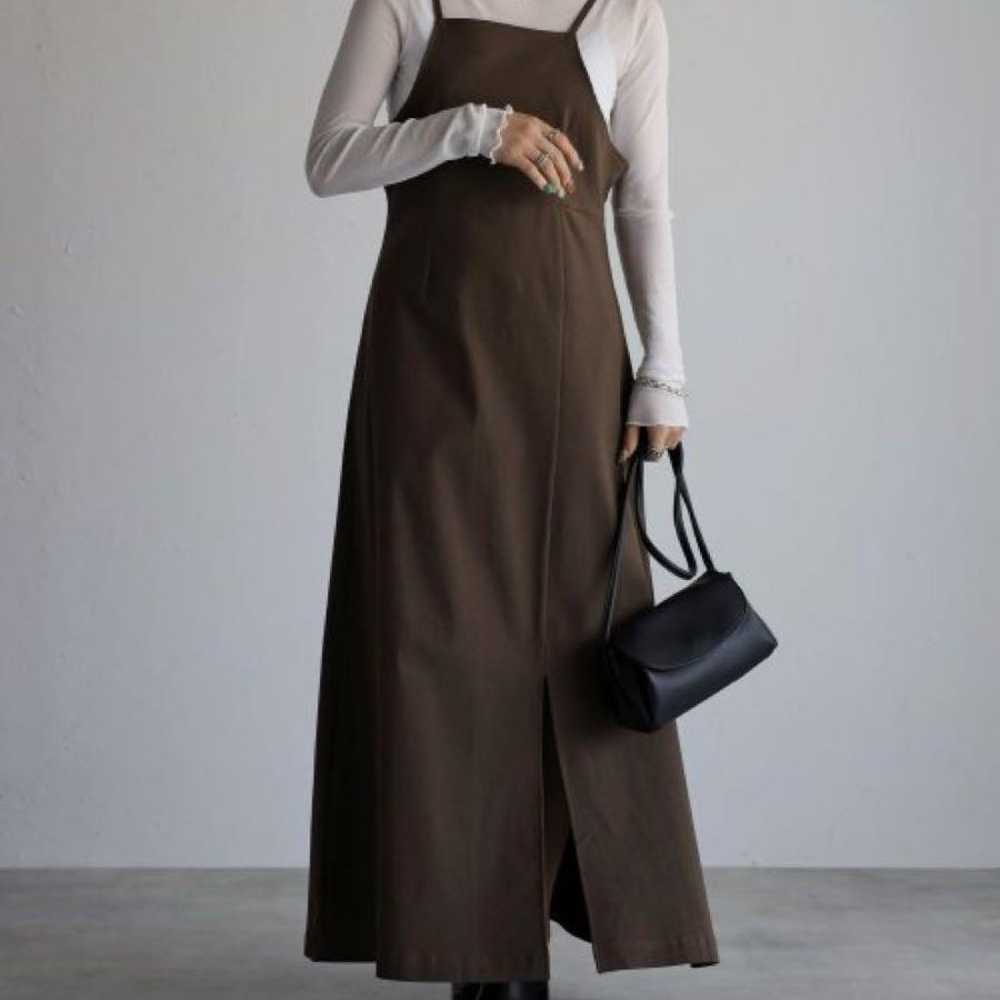 Sakishima Tokyo Slit Cami One-Piece Brown M - image 6