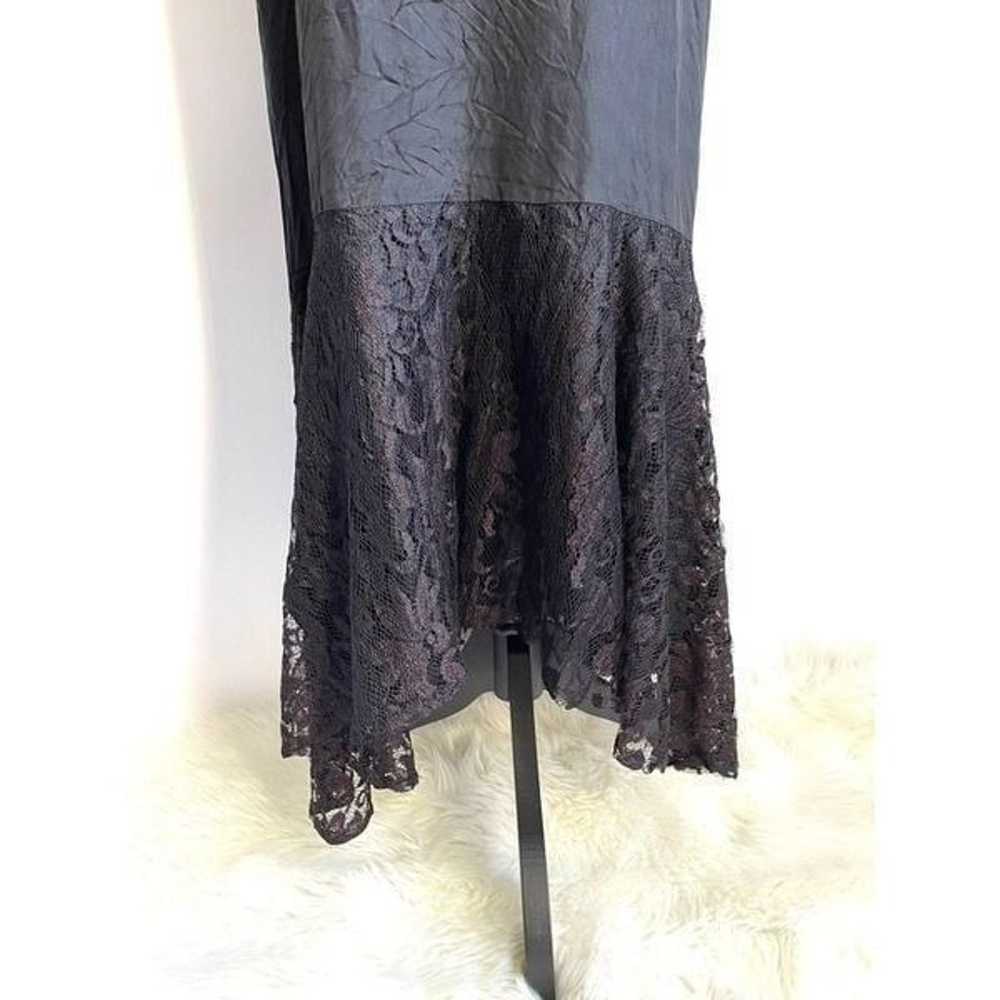 Vtg 80s A La Carte Lingerie Satin Dress - image 3