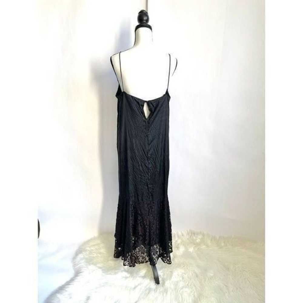 Vtg 80s A La Carte Lingerie Satin Dress - image 5