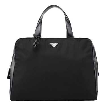 Prada Tessuto patent leather tote - image 1