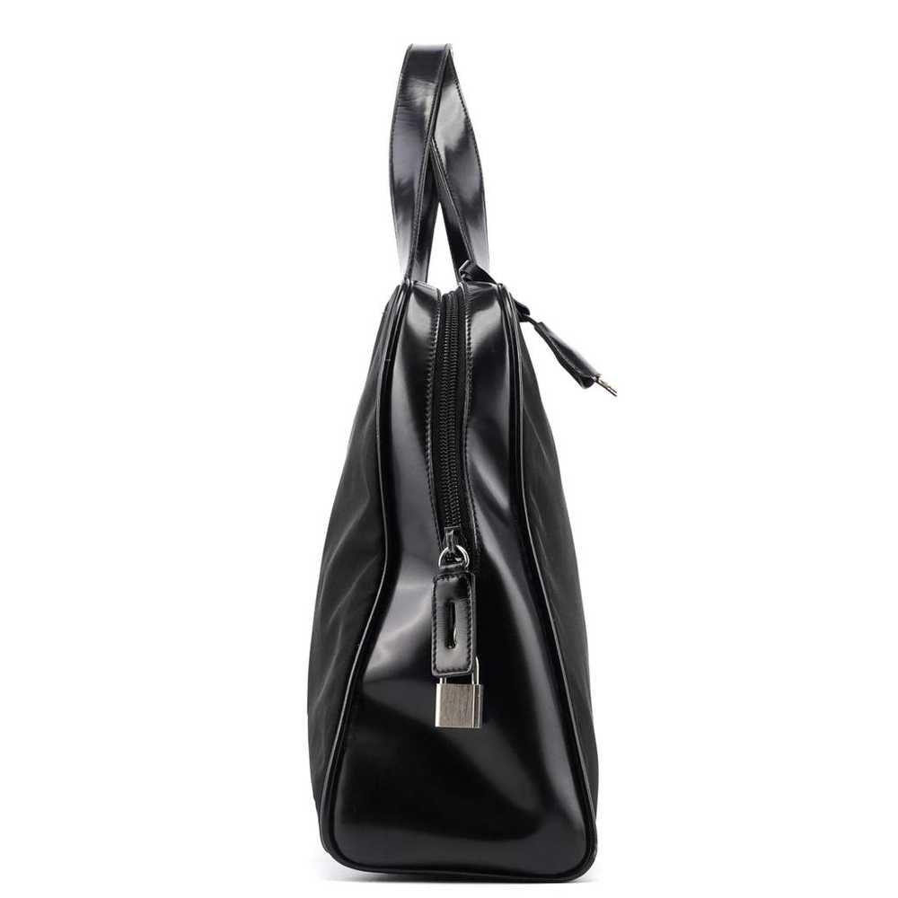 Prada Tessuto patent leather tote - image 2