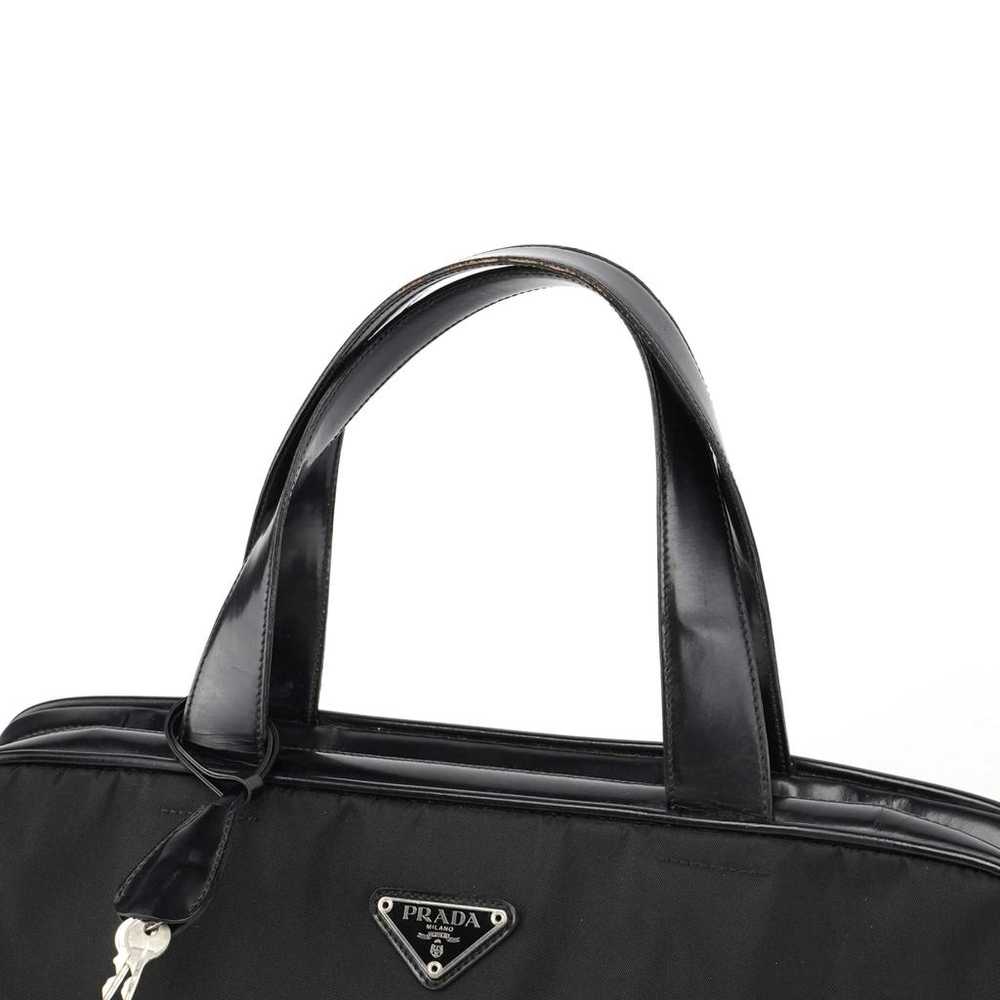 Prada Tessuto patent leather tote - image 8