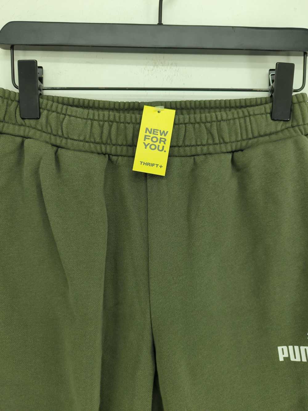 Puma Men's Sports Bottoms S Green Cotton with Pol… - image 3