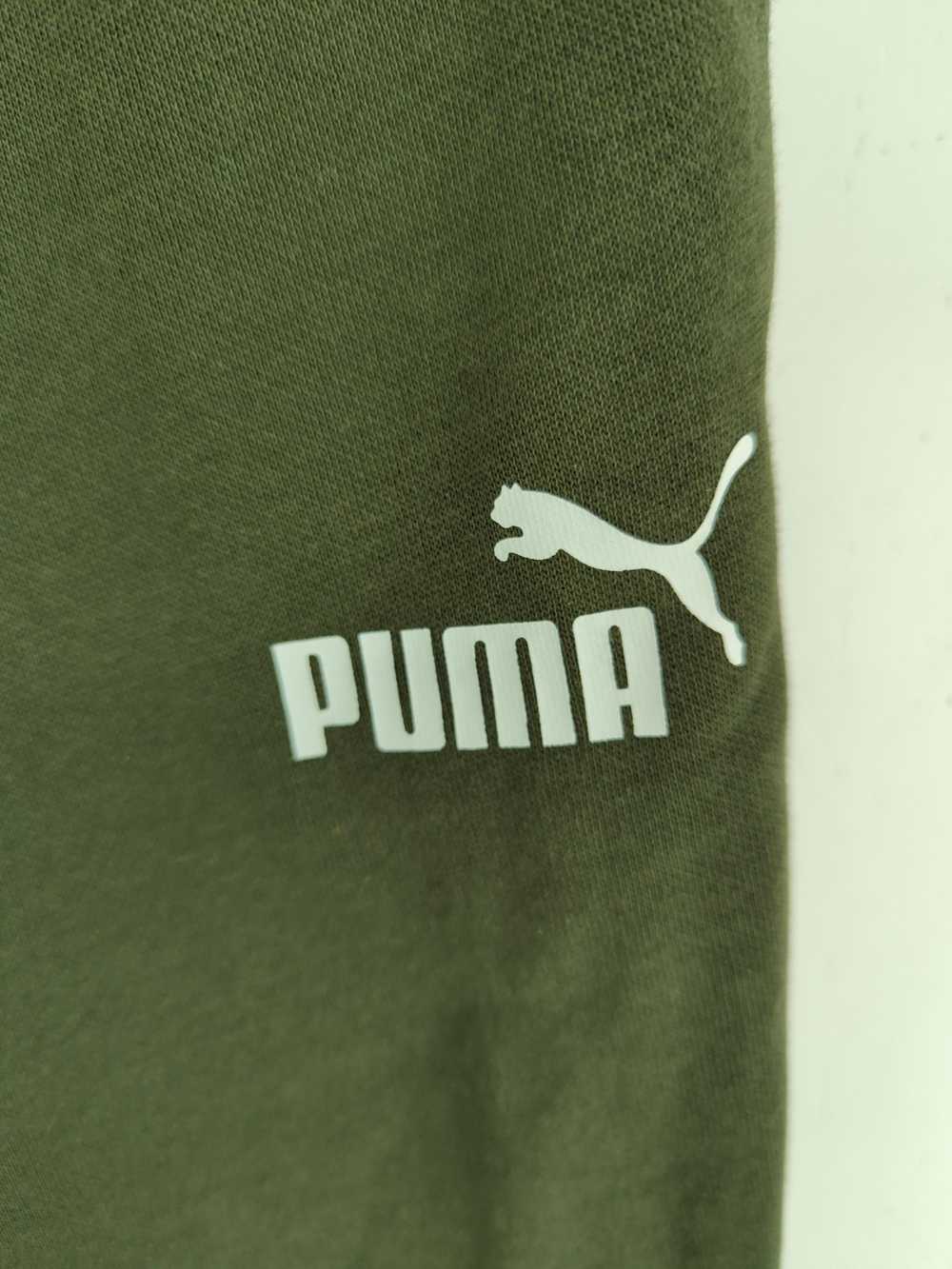 Puma Men's Sports Bottoms S Green Cotton with Pol… - image 5