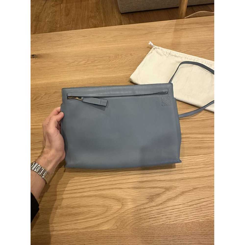 Loewe T Pouch leather clutch bag - image 6