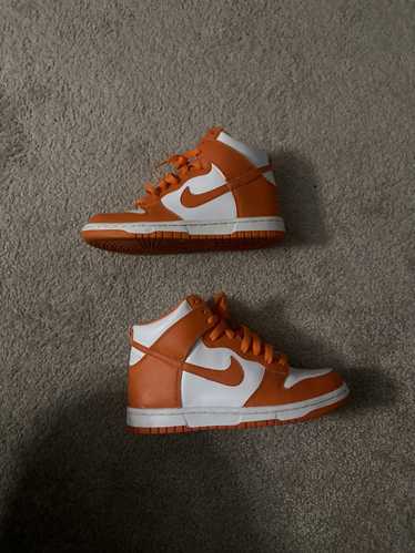 Nike Hi top dunk Syracuse