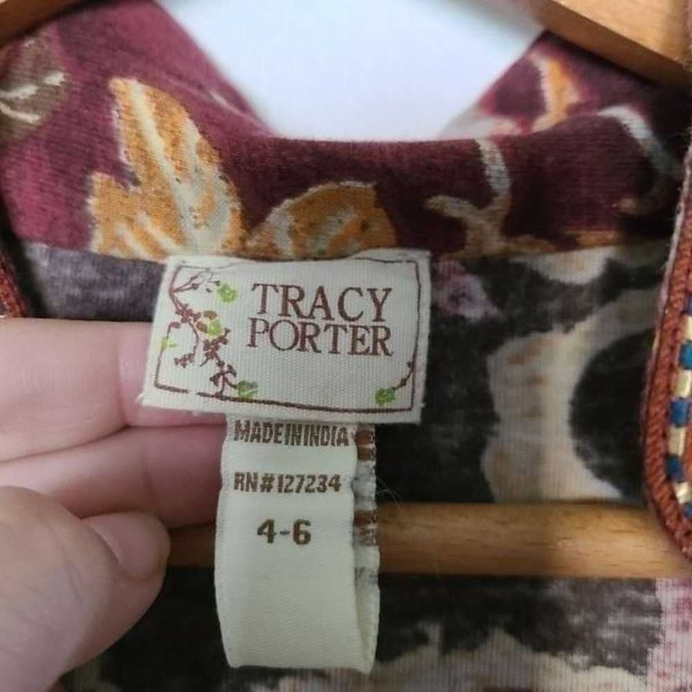 Tracy Porter Floral Open jacket cardigan - RARE!!… - image 5