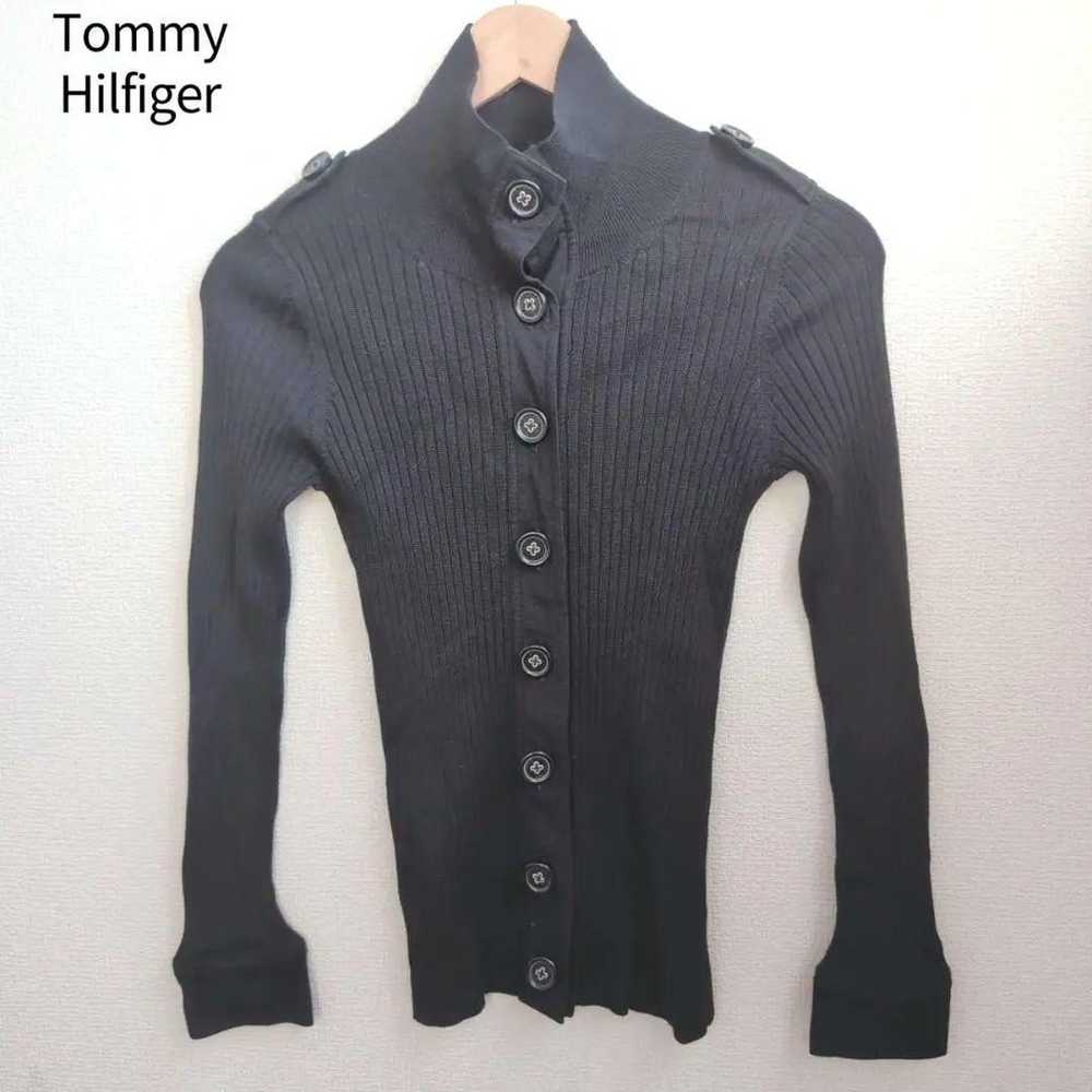 Tommy Hilfiger Women's Cardigan Black Long Season… - image 1