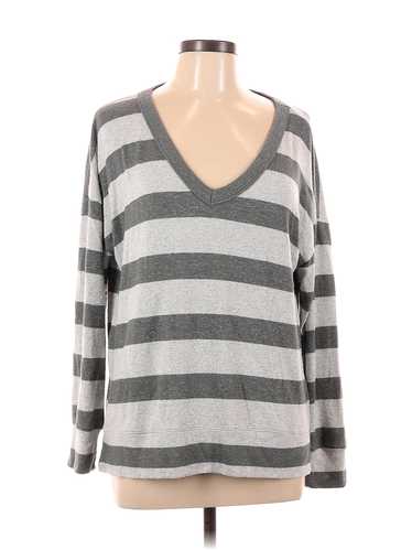 Nine Britton Women Gray Long Sleeve Top L - image 1