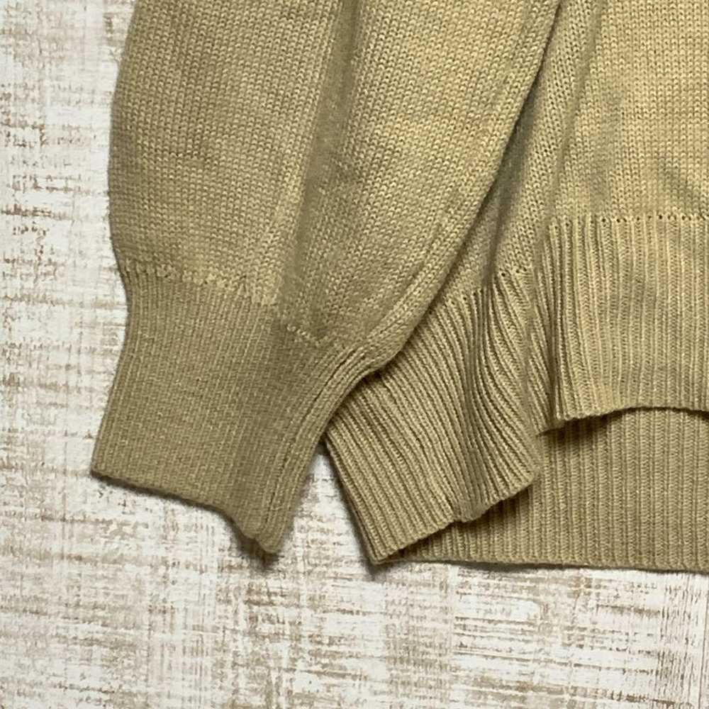 Alexander Alexander M Knit Cardigan Khaki Oversiz… - image 12