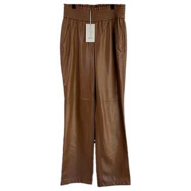 Joie Vegan leather straight pants