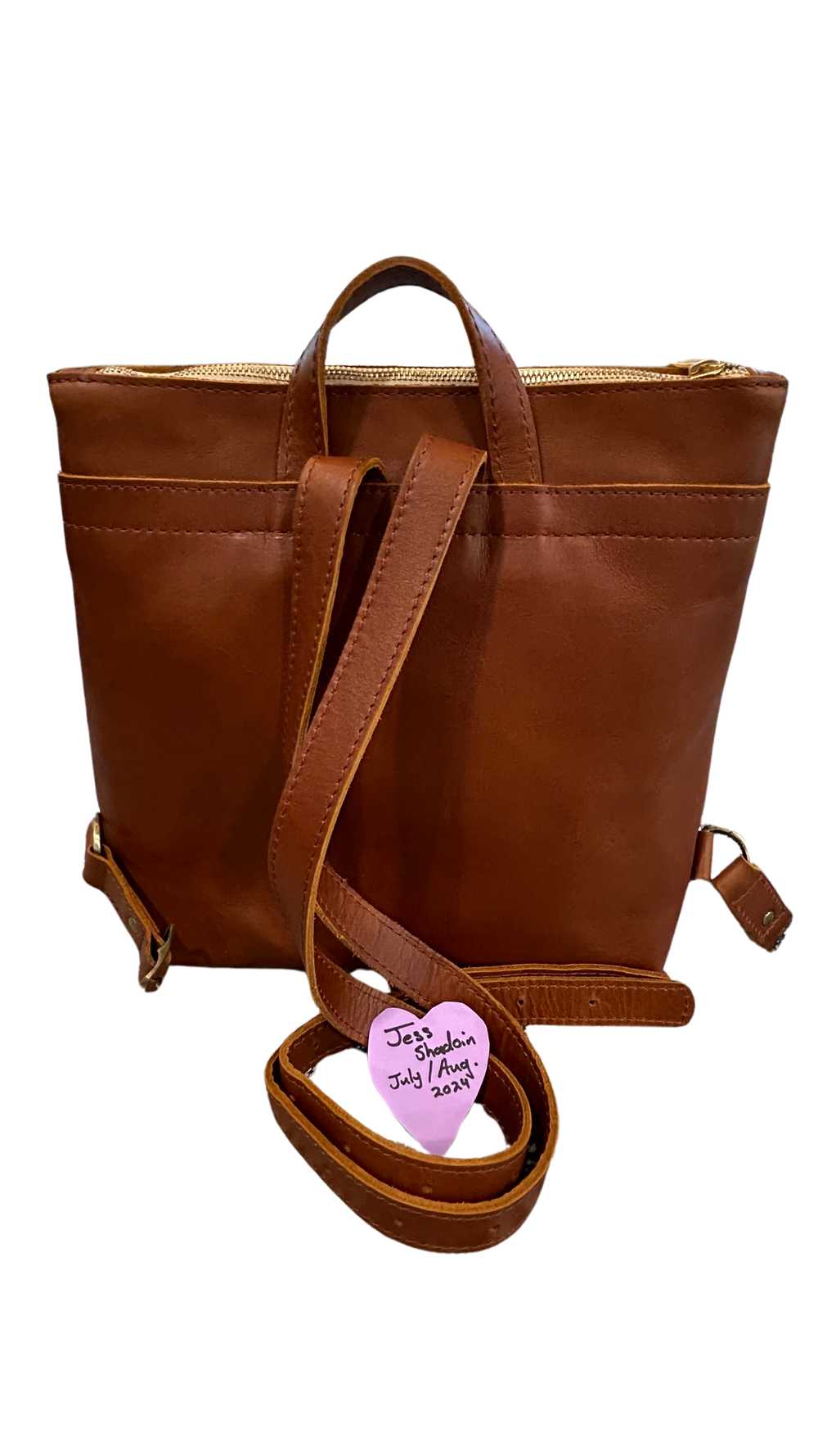 Portland Leather Honey Tote Backpack - image 3