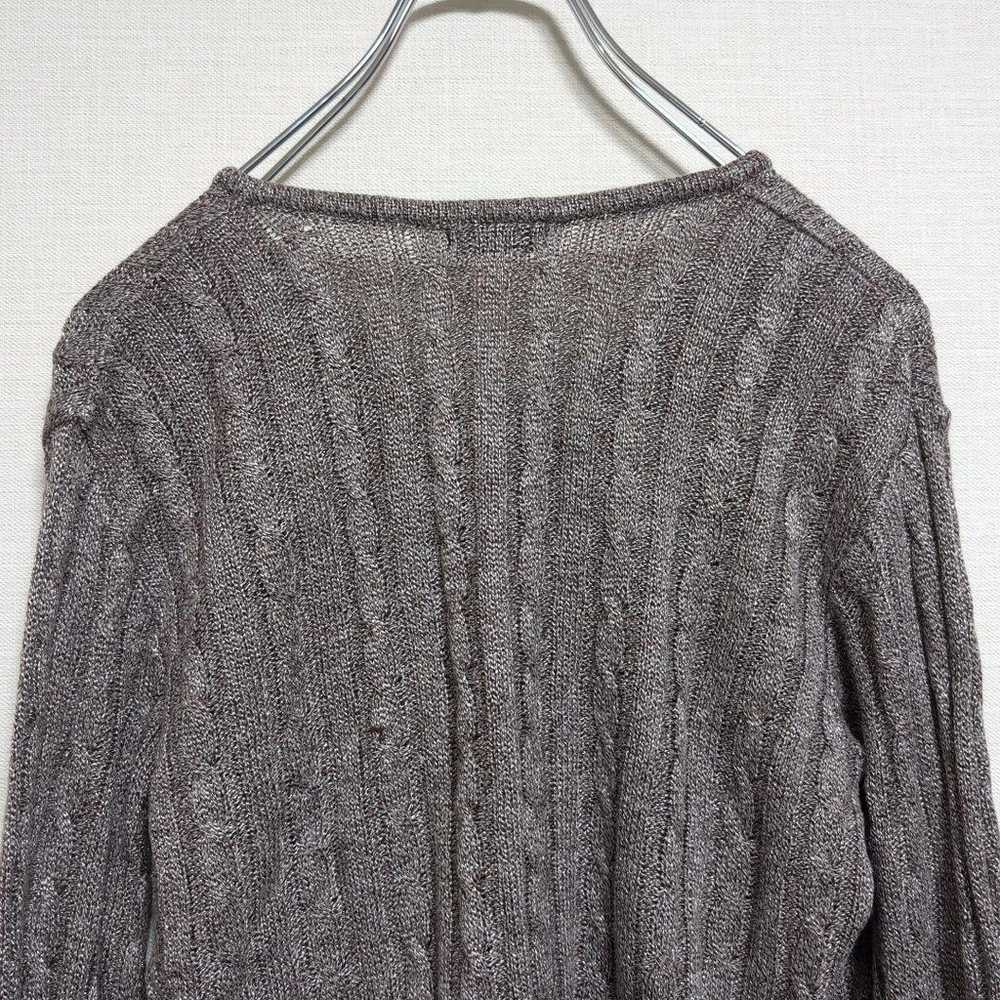 Le Grand Bleu【Excellent Condition】Knit Sweater Lo… - image 10