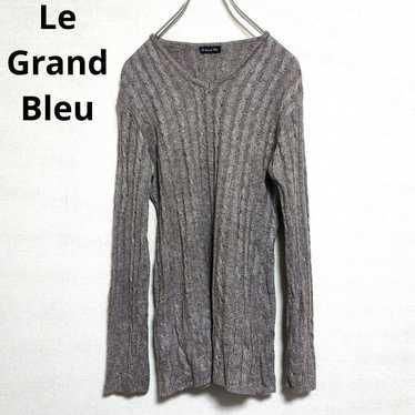 Le Grand Bleu【Excellent Condition】Knit Sweater Lo… - image 1