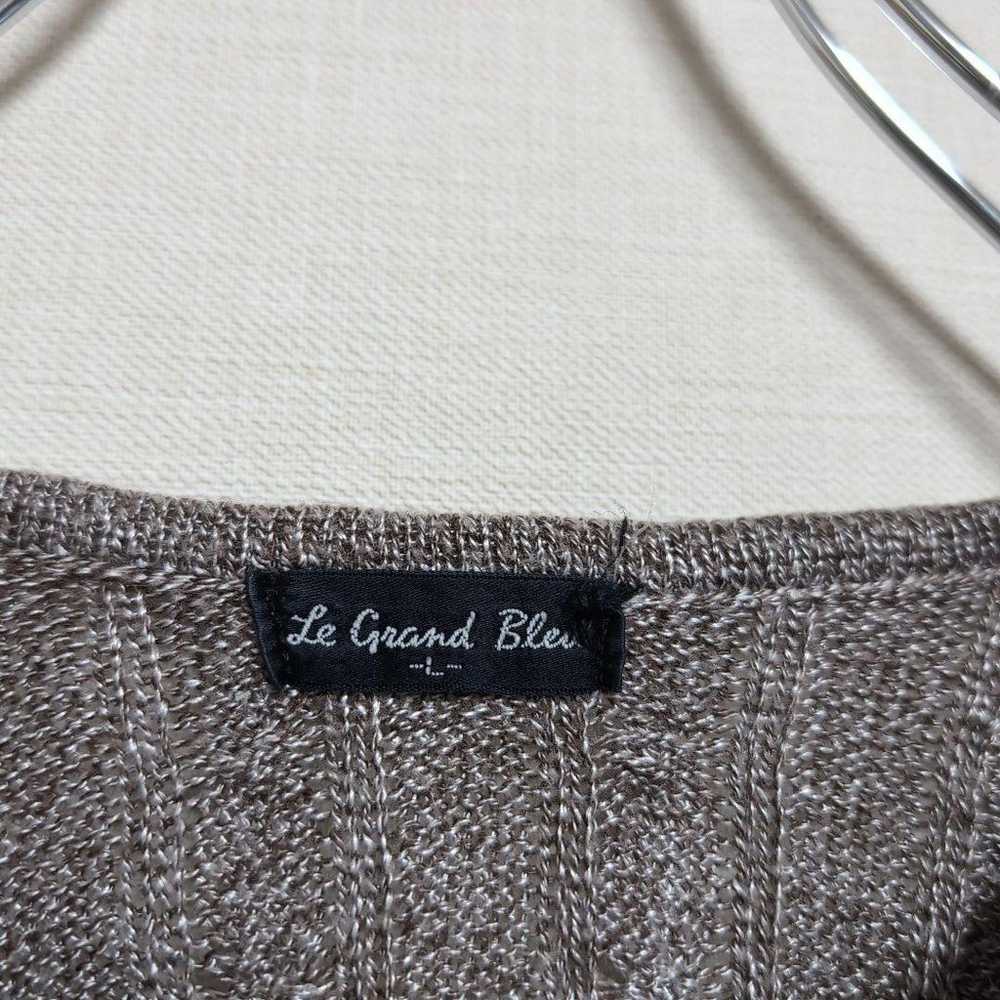 Le Grand Bleu【Excellent Condition】Knit Sweater Lo… - image 5