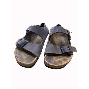 Birkenstock Birkenstock gray women’s leather sued… - image 1