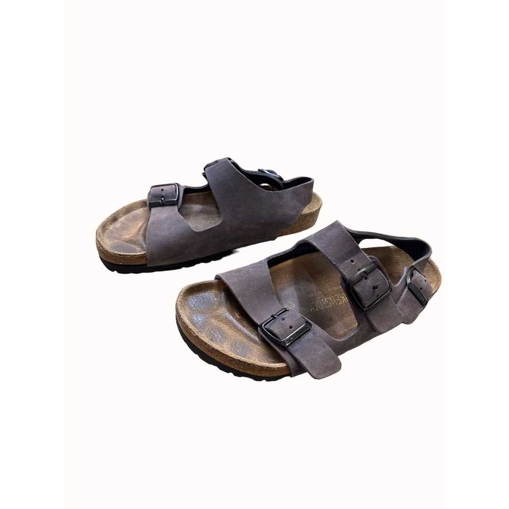 Birkenstock Birkenstock gray women’s leather sued… - image 2