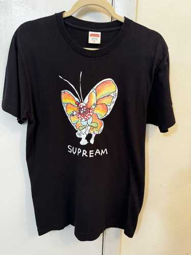 Supreme Supreme Gonz Butterfly Tee Size Medium Bla