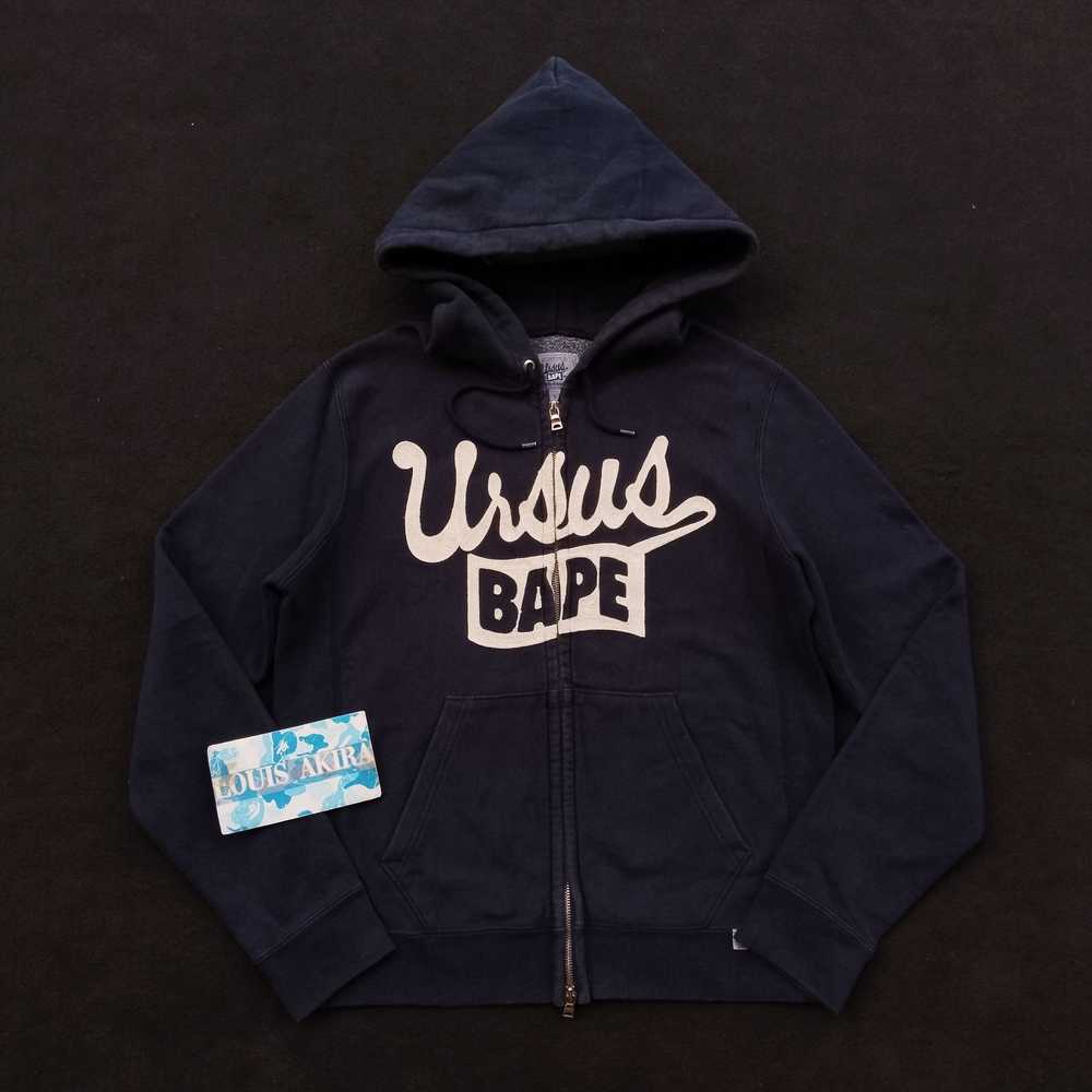 Bape Bape Ursus Embriodery Zip Hoodie (2009) - image 1