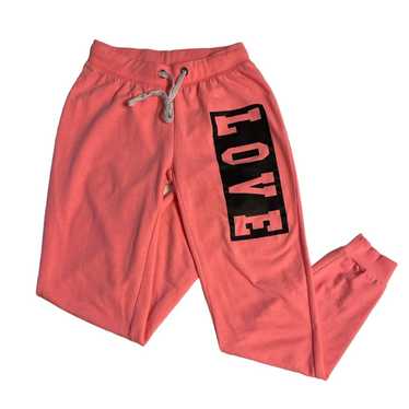 Other Coco Limon "LOVE" Pink Sweatpants, Women's … - image 1