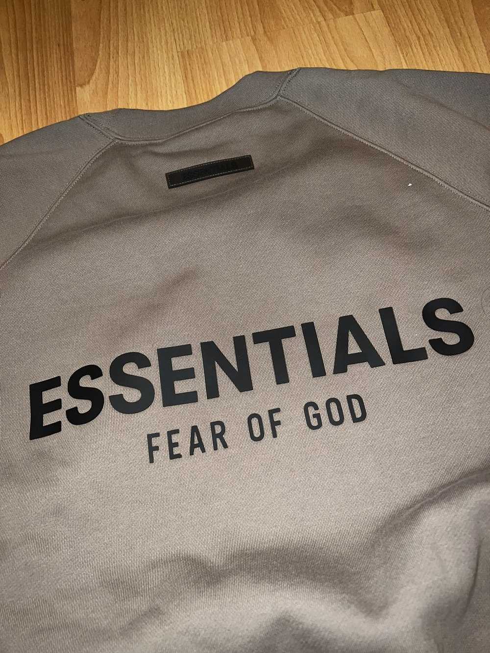 Fear of God Fear Of God Essentials Taupe Pullover… - image 2