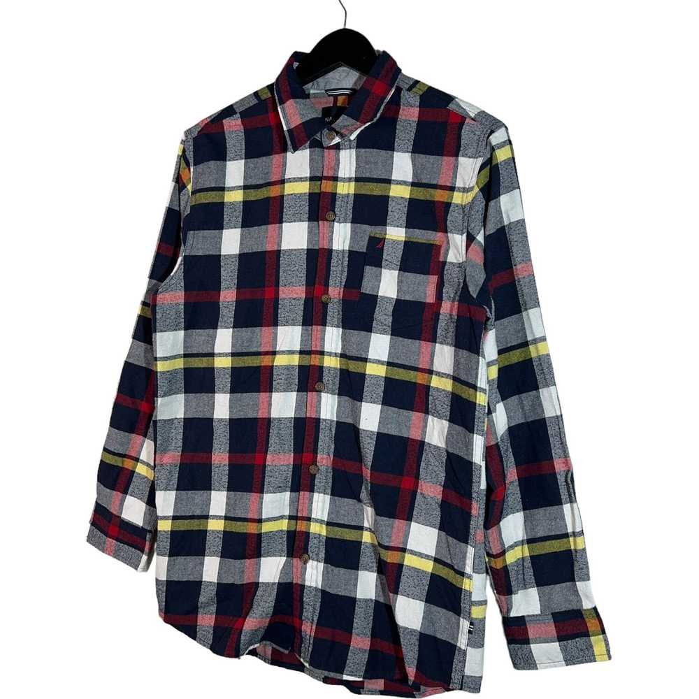 Nautica Plaid Pocket Nautica Flannel - image 3