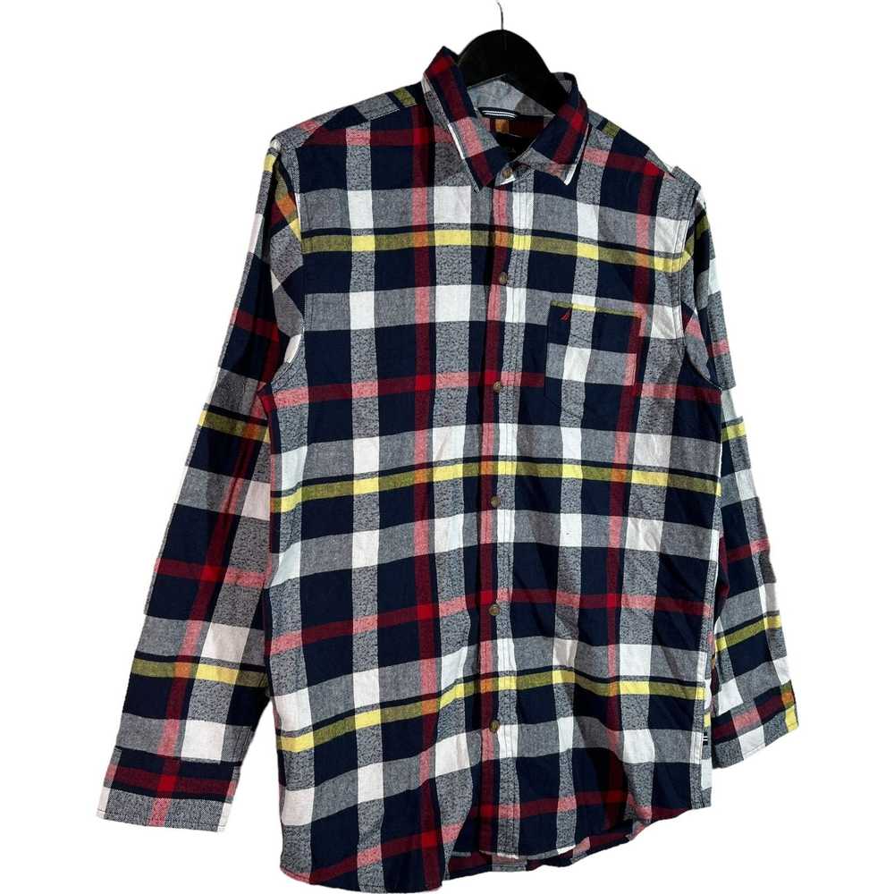 Nautica Plaid Pocket Nautica Flannel - image 4