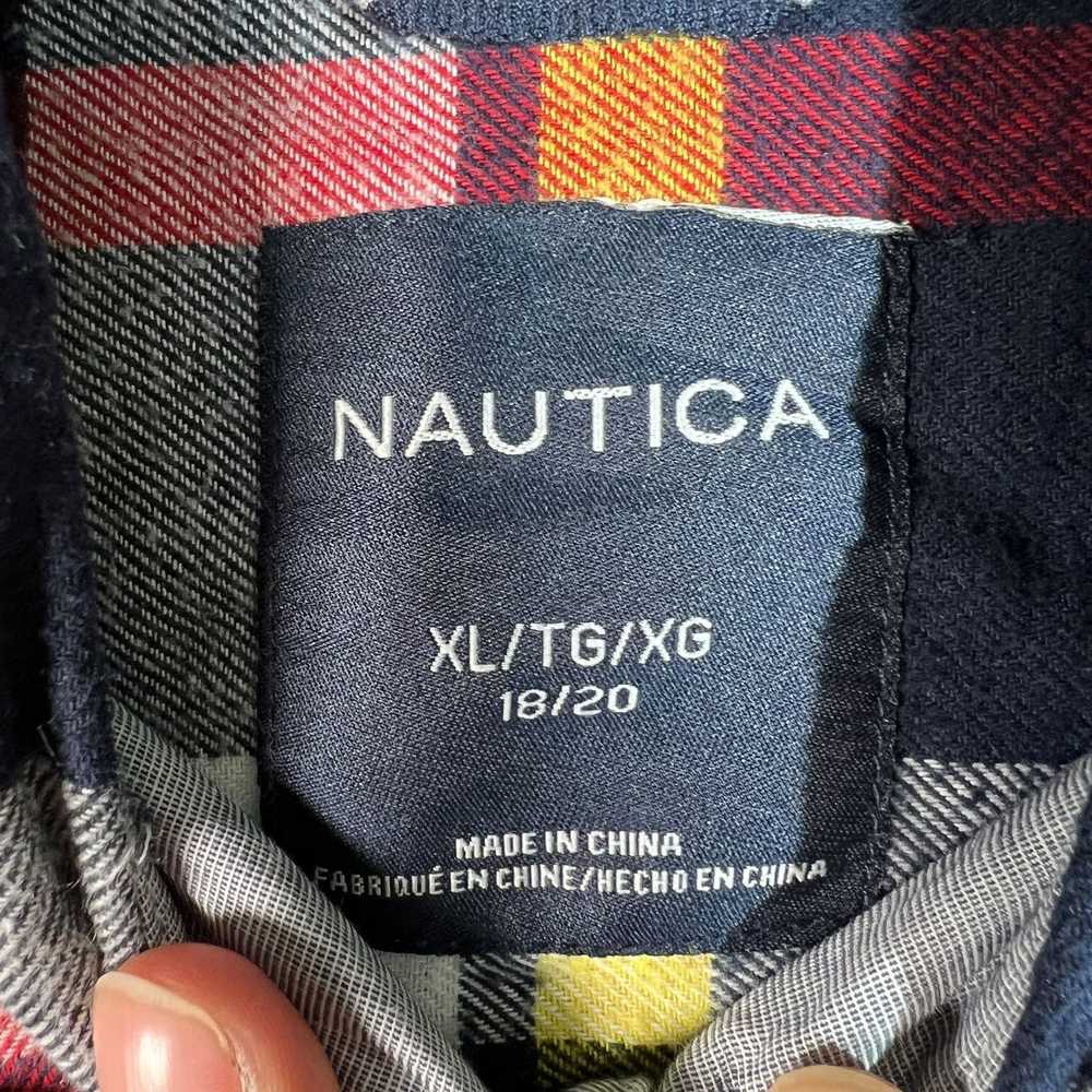 Nautica Plaid Pocket Nautica Flannel - image 7