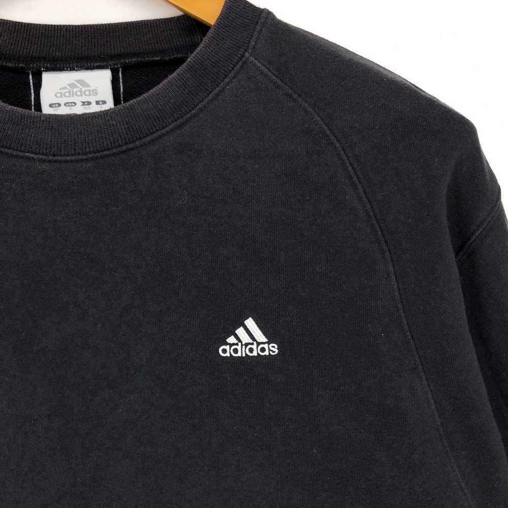 Adidas ADIDAS THREE STRIPE Crew Neck Sweatshirt #… - image 2