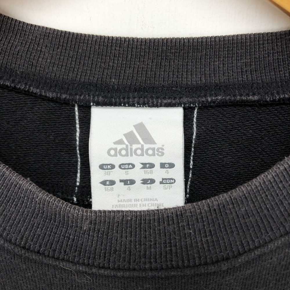 Adidas ADIDAS THREE STRIPE Crew Neck Sweatshirt #… - image 3