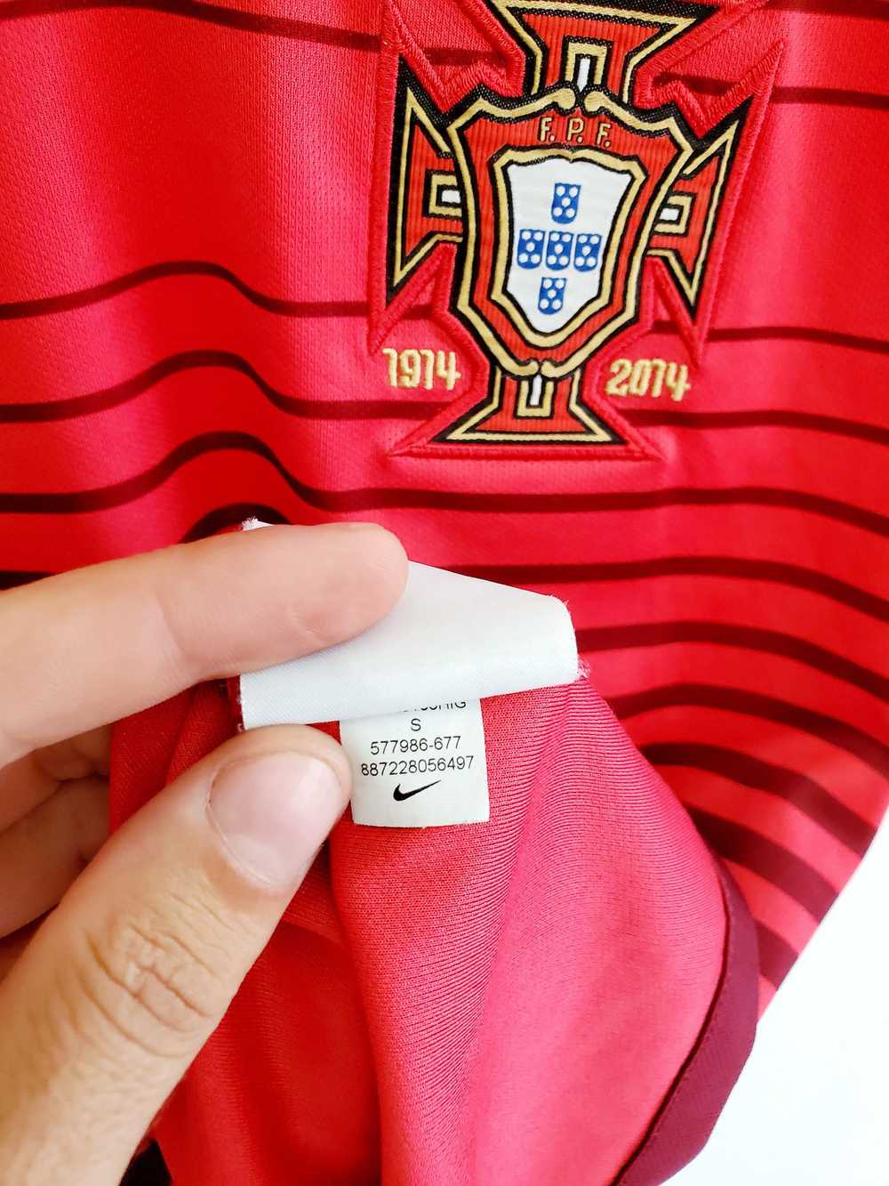 Jersey × Nike × Soccer Jersey PORTUGAL 2014 2015 … - image 4