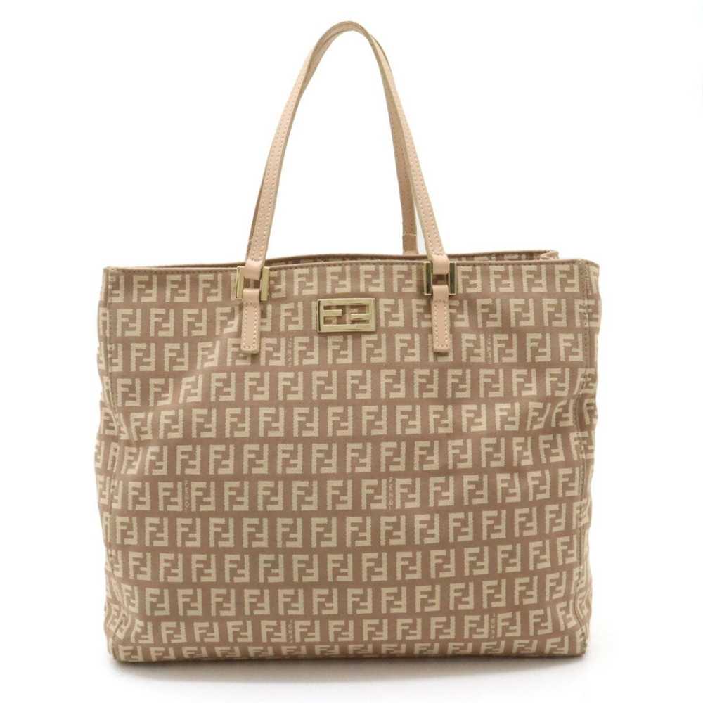 Fendi FENDI Zucchino Zucca pattern tote bag handb… - image 1