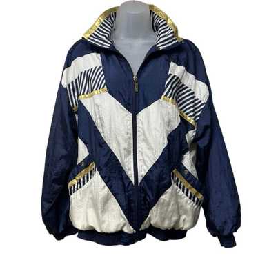 Vintage 90’s Janeve Women’s Track Full Zip Jacket… - image 1