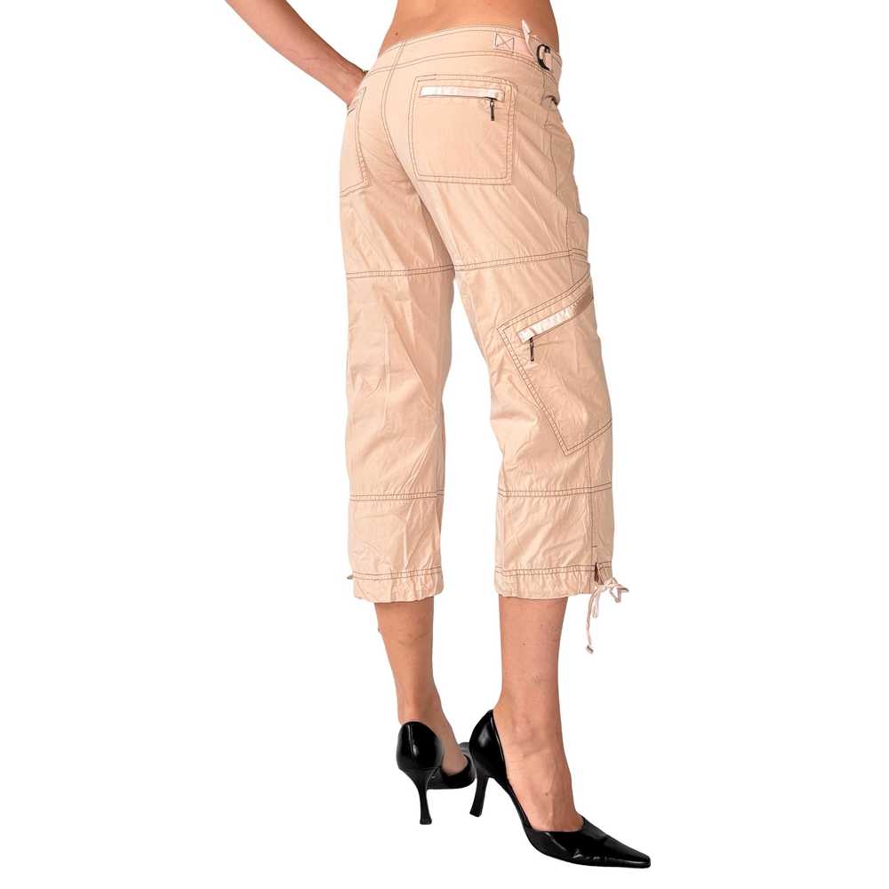 2000s Nude Cargo Capris (S) - image 1