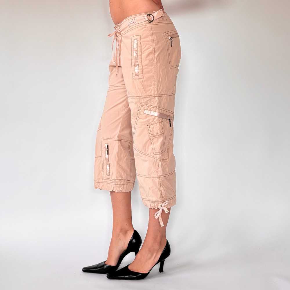 2000s Nude Cargo Capris (S) - image 3