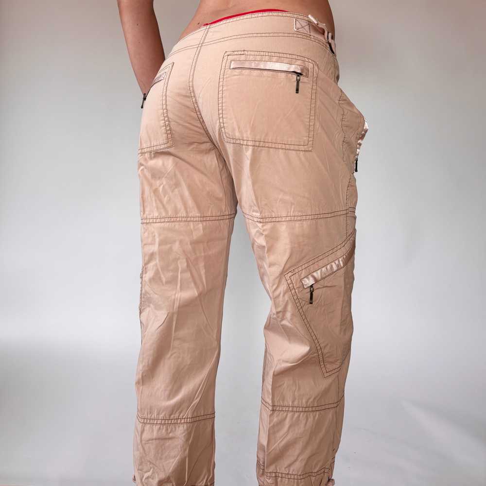 2000s Nude Cargo Capris (S) - image 4