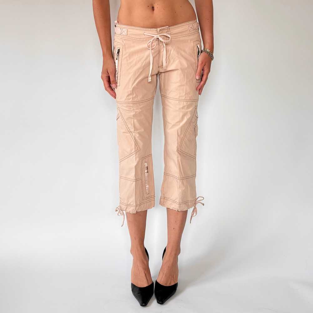 2000s Nude Cargo Capris (S) - image 6