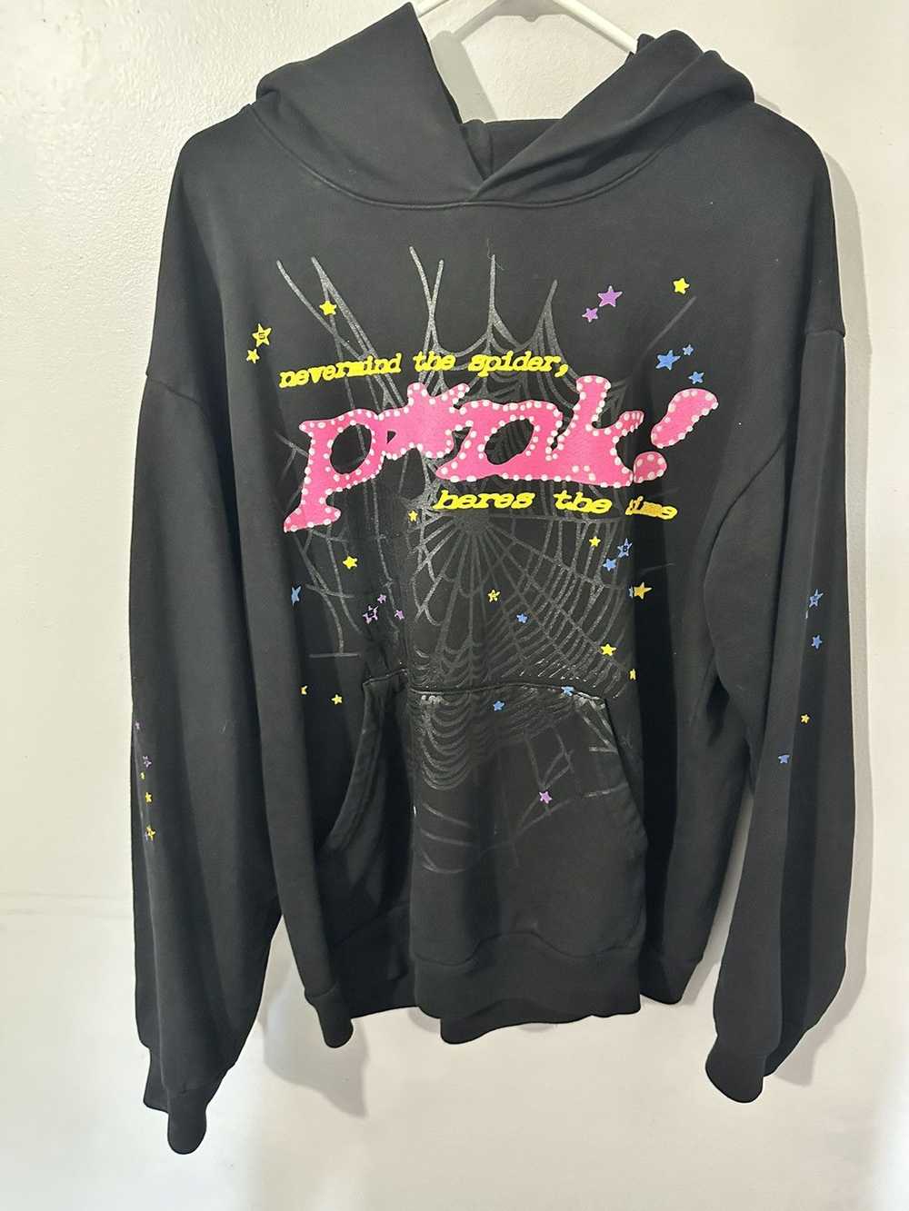 Spider Worldwide Spider hoodie black p*nk - image 1