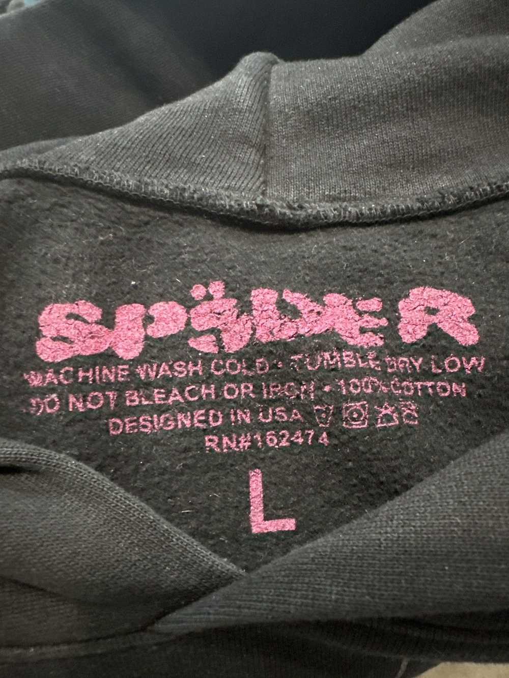 Spider Worldwide Spider hoodie black p*nk - image 3