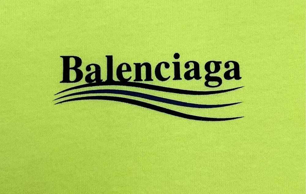 Balenciaga Balenciaga fluorescent yellow cola log… - image 5