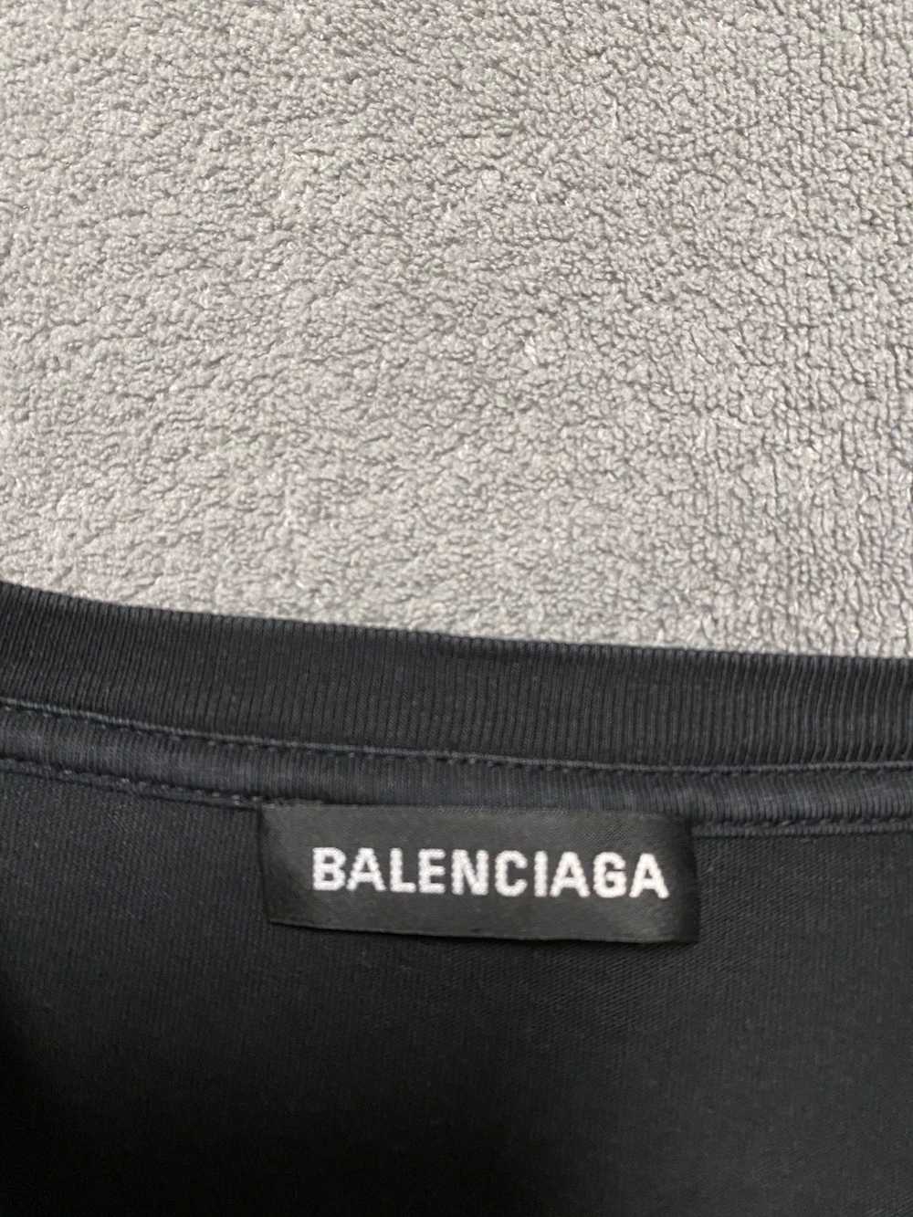 Balenciaga Balenciaga Cola Wave Short Sleeve - image 5