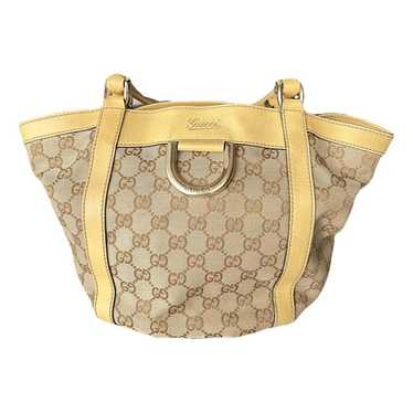 Gucci D-Ring cloth handbag - image 1