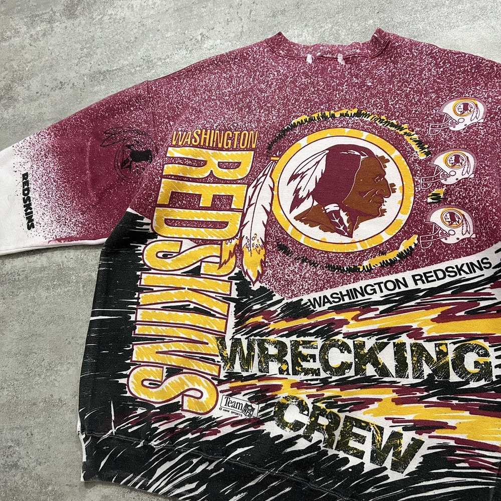 NFL × Vintage VTG 90s NFL WASHINGTON REDSKINS AMW… - image 4