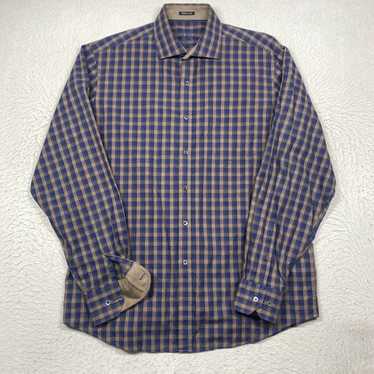 Bugatchi Bugatchi Uomo Shirt Classic Fit Mens Lar… - image 1