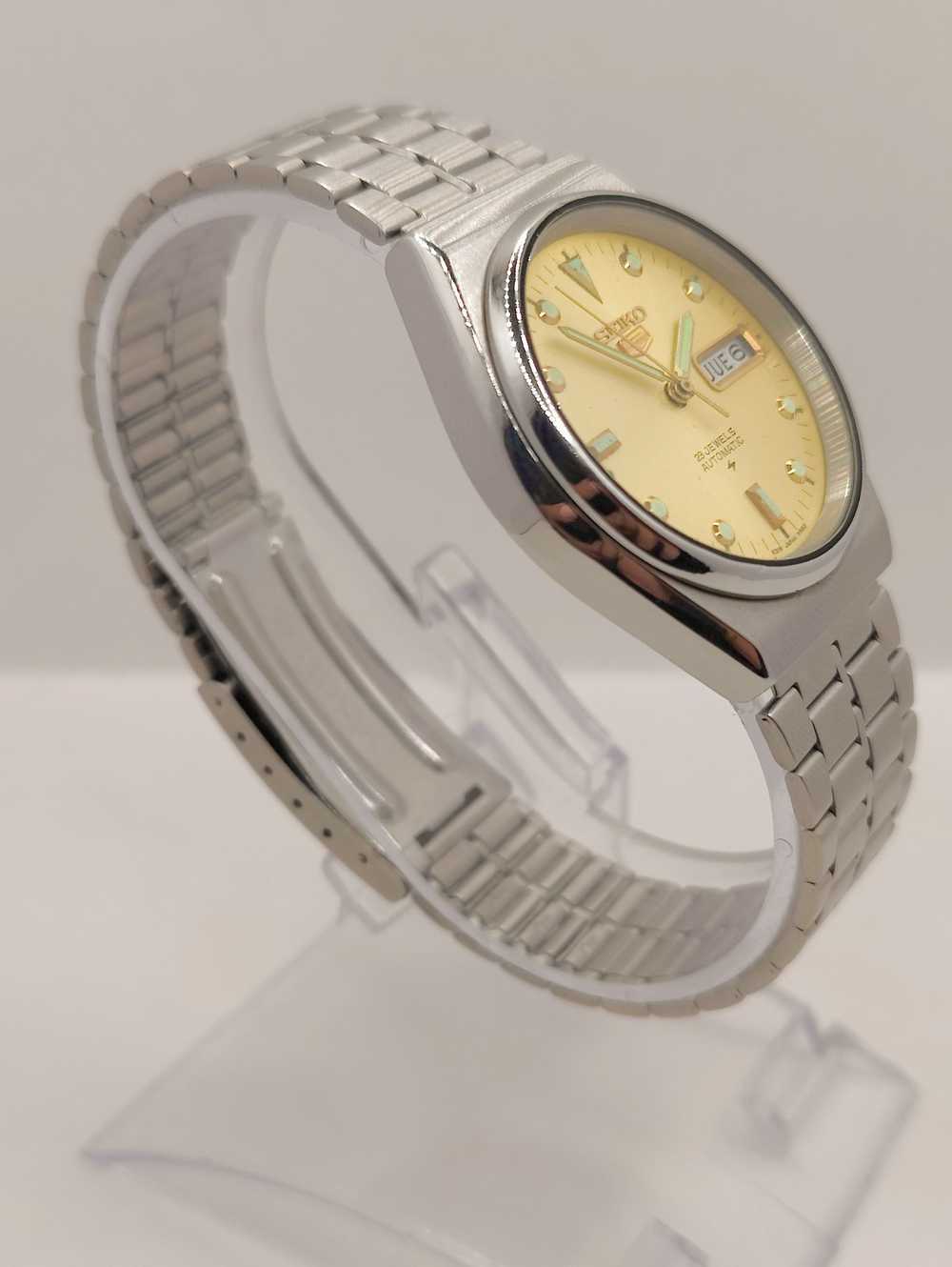 Seiko Seiko 5 Automatic Wrist Watch 21Jewels Day/… - image 3