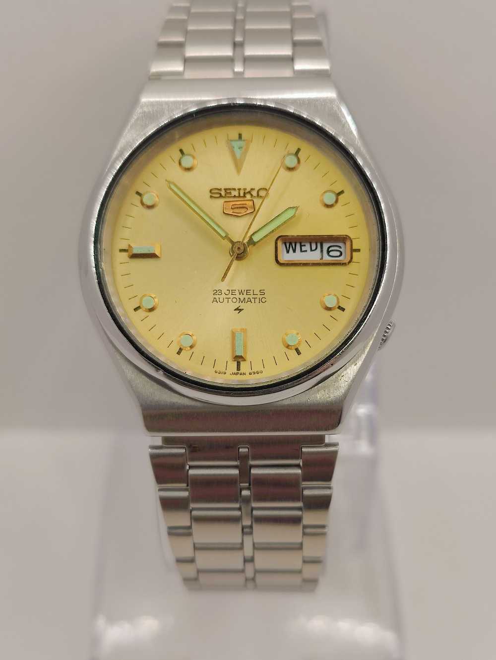 Seiko Seiko 5 Automatic Wrist Watch 21Jewels Day/… - image 6