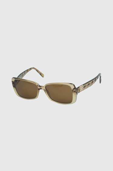 Chanel CHANEL 3063-B Brown Crystal Sunglasses Vint