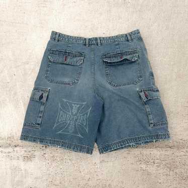 Choppers Vintage west coast choppers cargo jorts - image 1