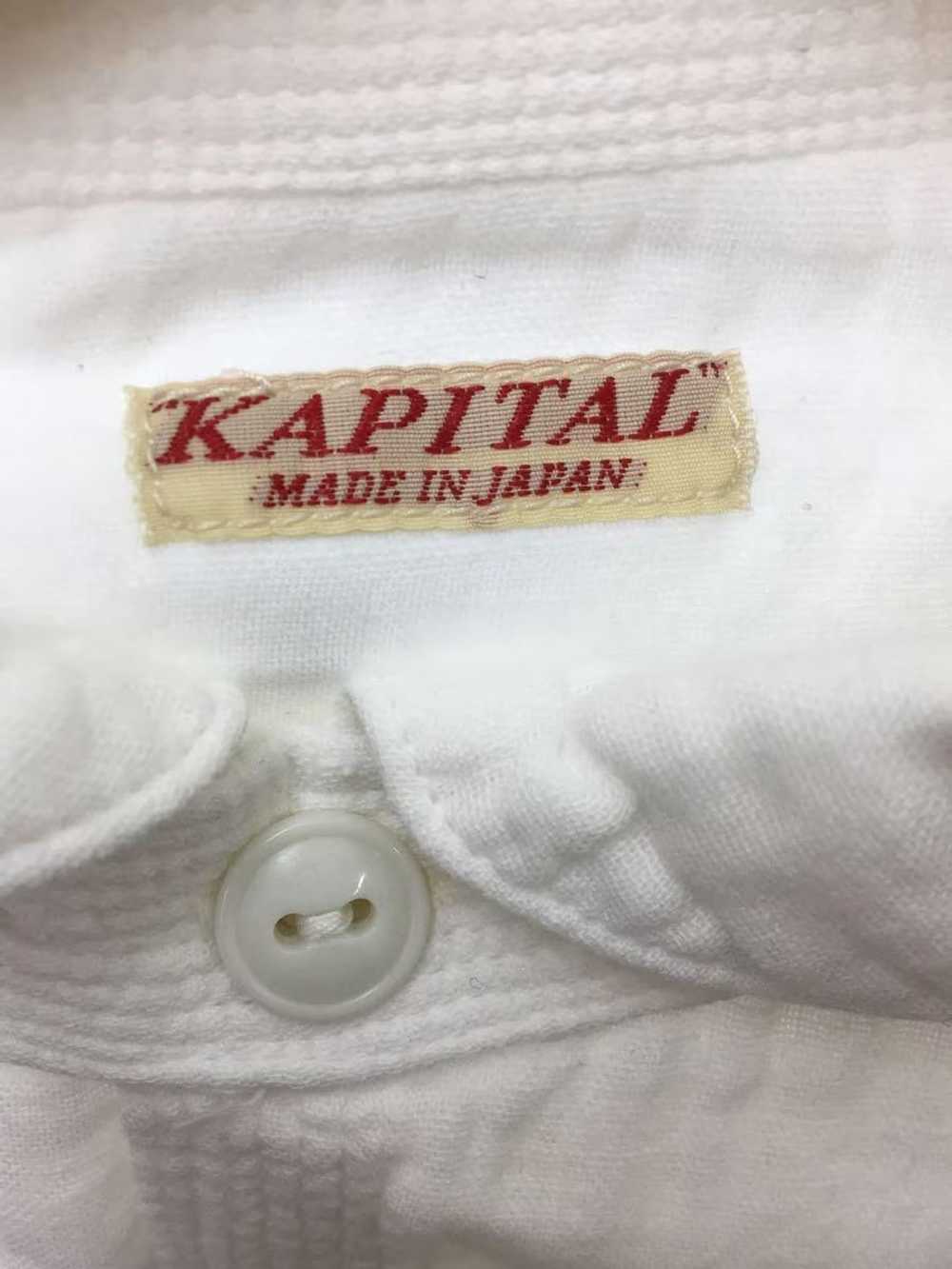 Kapital Stand Collar Long Sleeve Shirt - image 3