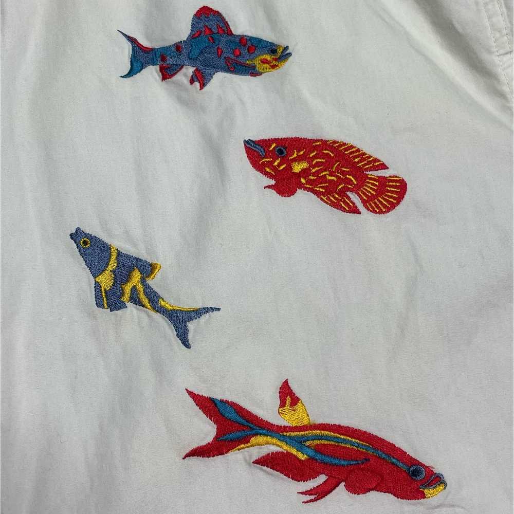 Other Casey Coleman Embroidered Fish Shirt - image 2